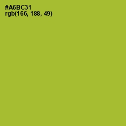 #A6BC31 - Citron Color Image