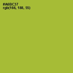 #A6BC37 - Citron Color Image