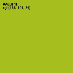 #A6BF1F - Sahara Color Image