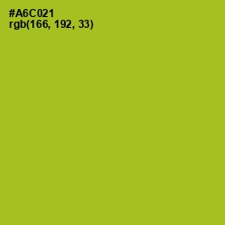 #A6C021 - Key Lime Pie Color Image