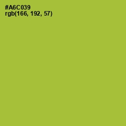 #A6C039 - Key Lime Pie Color Image