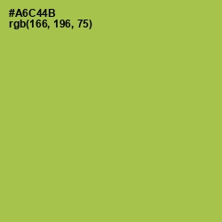 #A6C44B - Celery Color Image