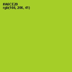 #A6CE29 - Key Lime Pie Color Image