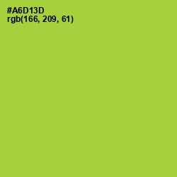 #A6D13D - Key Lime Pie Color Image