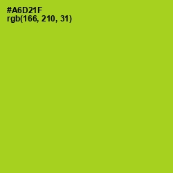 #A6D21F - Bahia Color Image