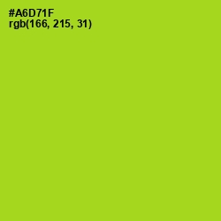 #A6D71F - Bahia Color Image