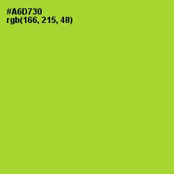 #A6D730 - Key Lime Pie Color Image