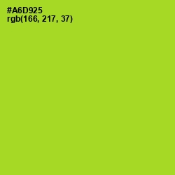 #A6D925 - Key Lime Pie Color Image