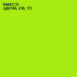 #A6EC11 - Inch Worm Color Image