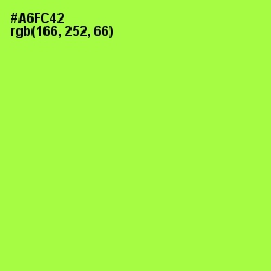 #A6FC42 - Conifer Color Image