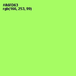 #A6FD63 - Conifer Color Image