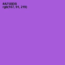 #A75BDB - Amethyst Color Image