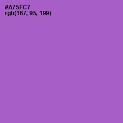 #A75FC7 - Amethyst Color Image