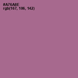 #A76A8E - Turkish Rose Color Image