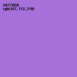 #A770DA - Lavender Color Image