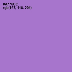 #A776CC - Lavender Color Image