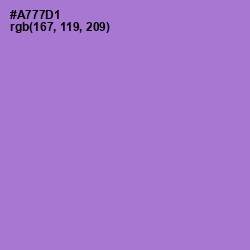 #A777D1 - Lavender Color Image