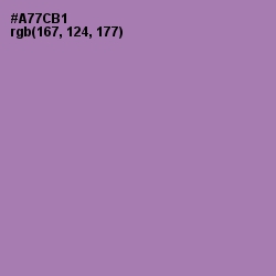 #A77CB1 - Lavender Purple Color Image