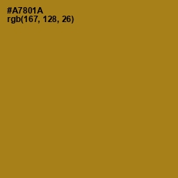 #A7801A - Hot Toddy Color Image
