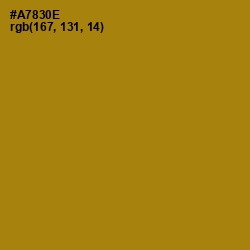 #A7830E - Hot Toddy Color Image