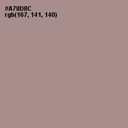 #A78D8C - Zorba Color Image