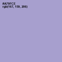 #A79FCE - East Side Color Image