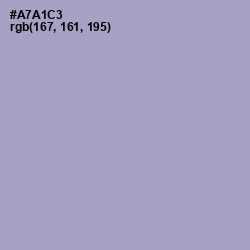 #A7A1C3 - Logan Color Image