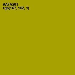 #A7A201 - Sahara Color Image