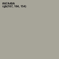 #A7A49A - Dawn Color Image