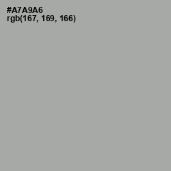 #A7A9A6 - Shady Lady Color Image