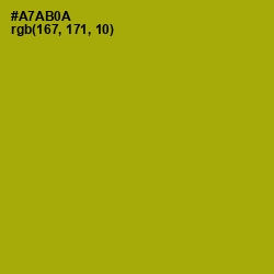 #A7AB0A - Sahara Color Image