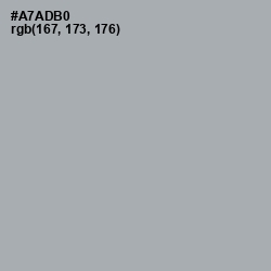 #A7ADB0 - Gray Chateau Color Image