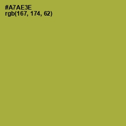 #A7AE3E - Sushi Color Image