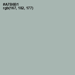 #A7B6B1 - Bombay Color Image