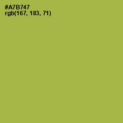 #A7B747 - Olive Green Color Image