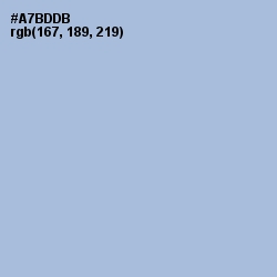 #A7BDDB - Pigeon Post Color Image