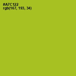 #A7C122 - Key Lime Pie Color Image