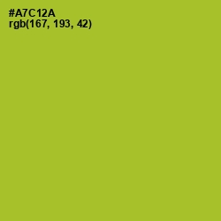 #A7C12A - Key Lime Pie Color Image