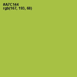 #A7C144 - Conifer Color Image
