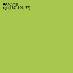 #A7C74D - Conifer Color Image