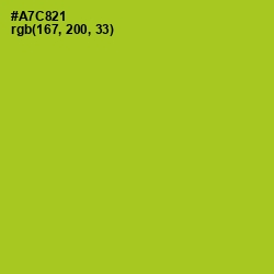 #A7C821 - Key Lime Pie Color Image