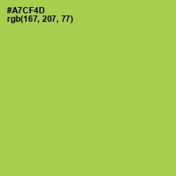 #A7CF4D - Conifer Color Image