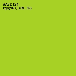 #A7D124 - Key Lime Pie Color Image