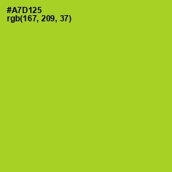 #A7D125 - Key Lime Pie Color Image