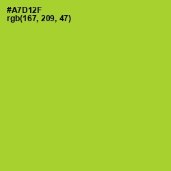 #A7D12F - Key Lime Pie Color Image