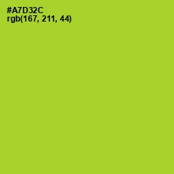 #A7D32C - Key Lime Pie Color Image