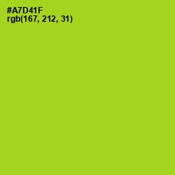 #A7D41F - Bahia Color Image