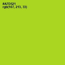 #A7D521 - Key Lime Pie Color Image