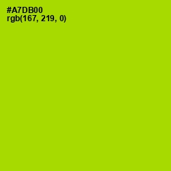 #A7DB00 - Bahia Color Image