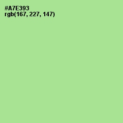#A7E393 - Granny Smith Apple Color Image